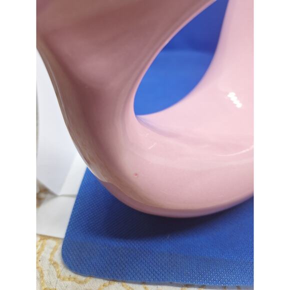 1970's vohann of california htf in creamy pink whale / soap dish / ashtray - Picture 10 of 13